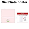Portable Mini Thermal Printer Paper Photo Pocket Thermal Printer 58mm Printing DIY Printer Home Office Use